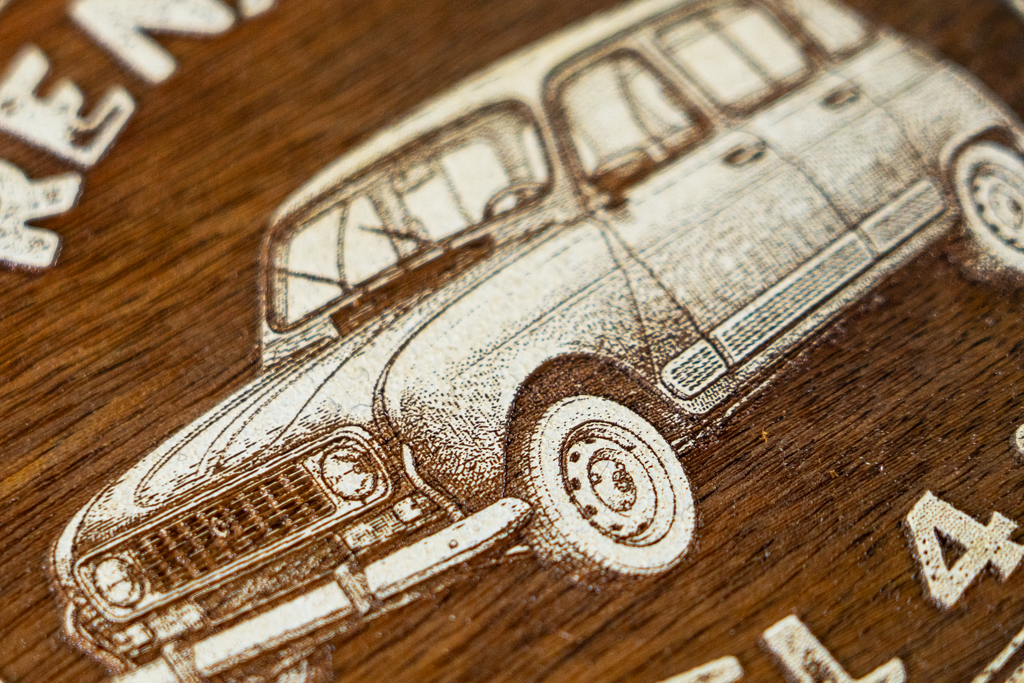 Renault GTL 4 Old-Timer Coaster Set