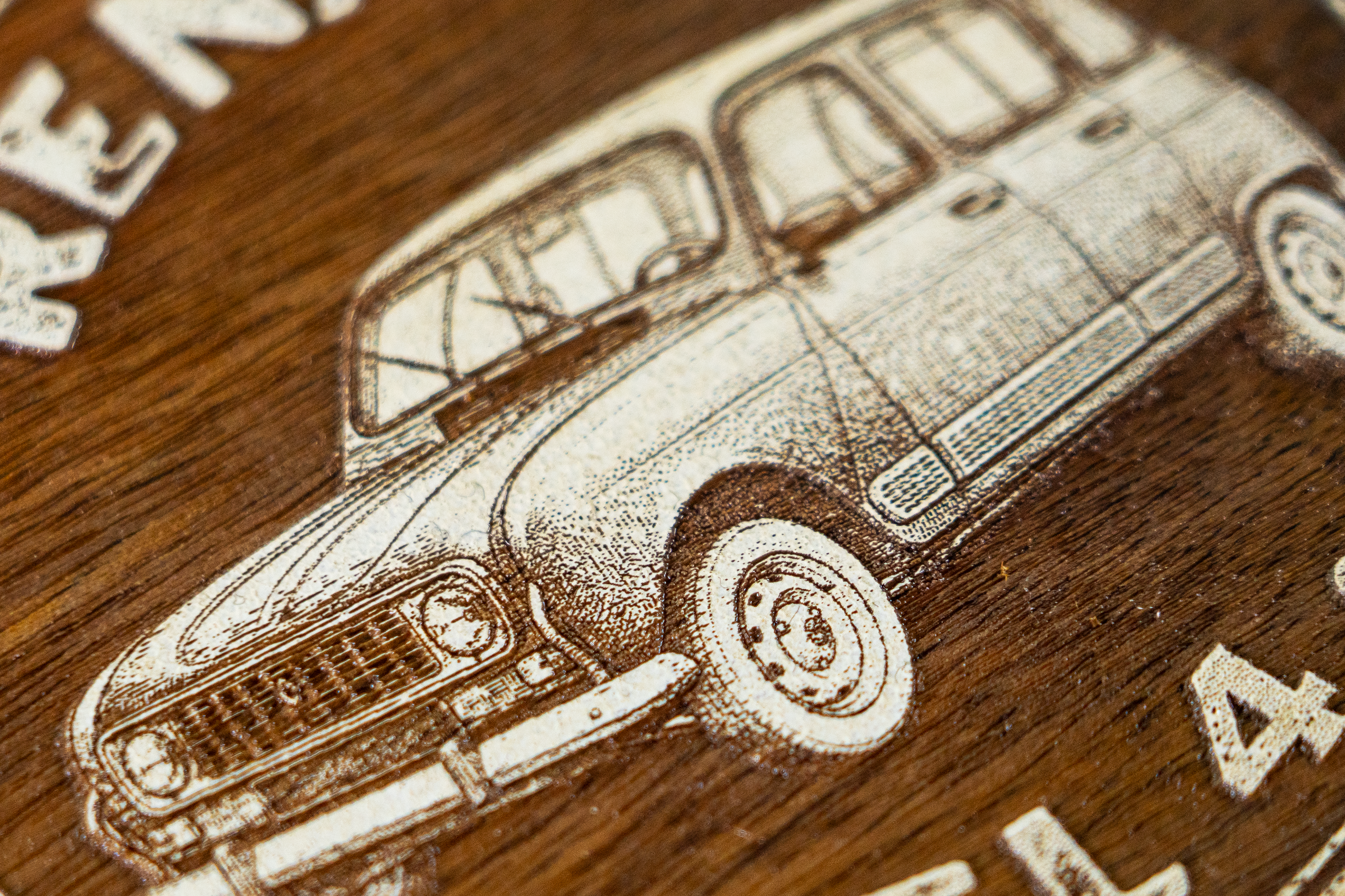 Renault GTL 4 Old-Timer Coaster Set