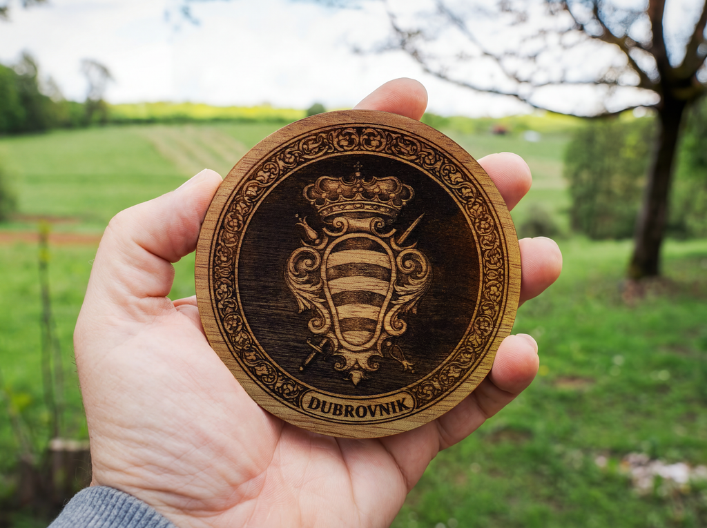Dubrovnik– Acacia Wood Coaster Set