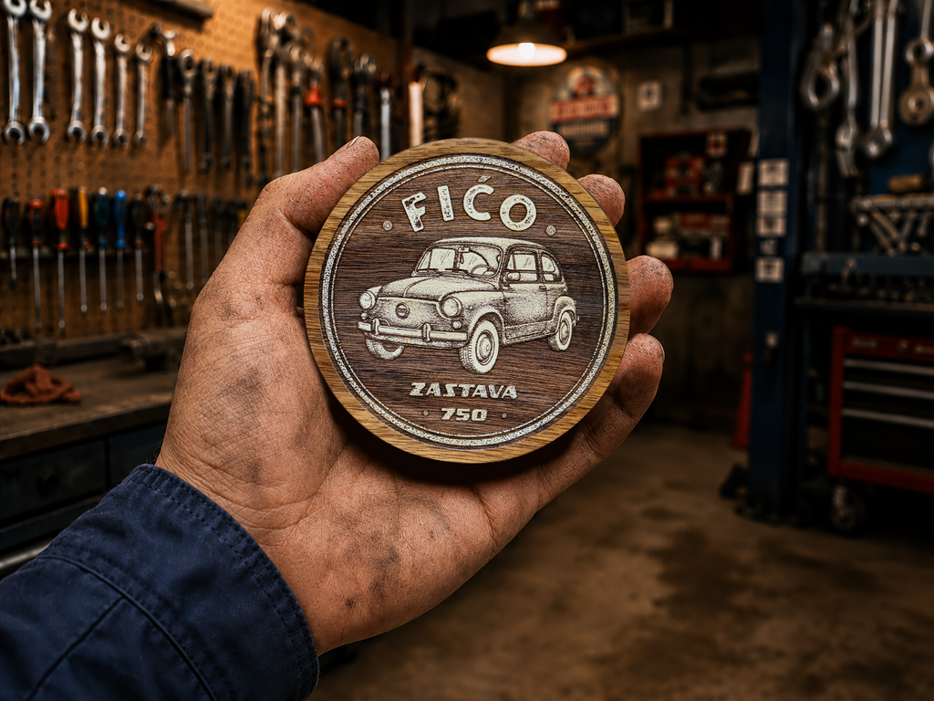 Fićo Old-Timer Coaster Set