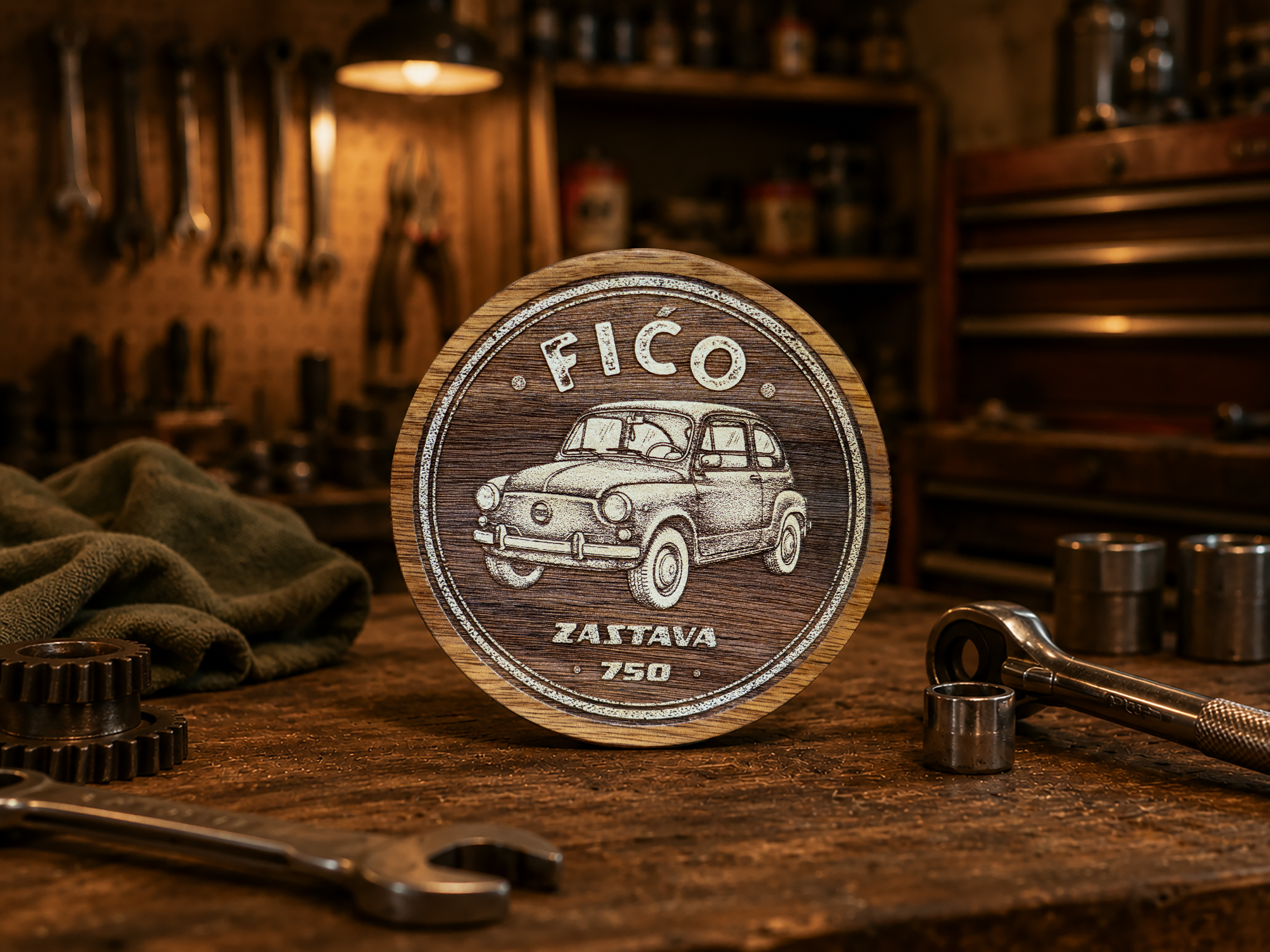 Fićo Old-Timer Coaster Set