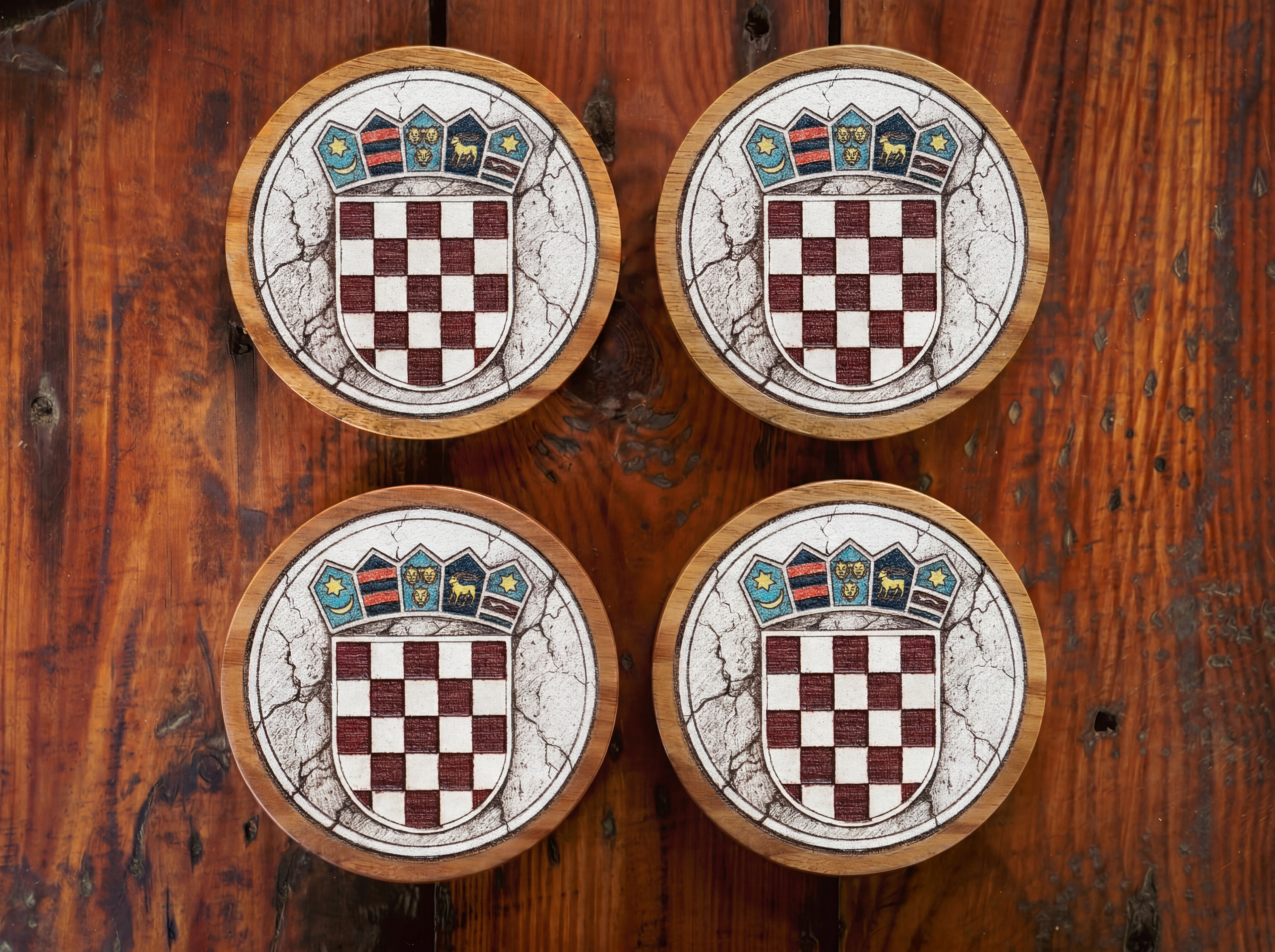 Croatian Grb Colour