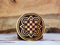 HOS Emblem – One-Colour Painted Coaster Set