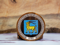 Istria Coat of Arms – Full-Colour Hand-Painted Coaster Set