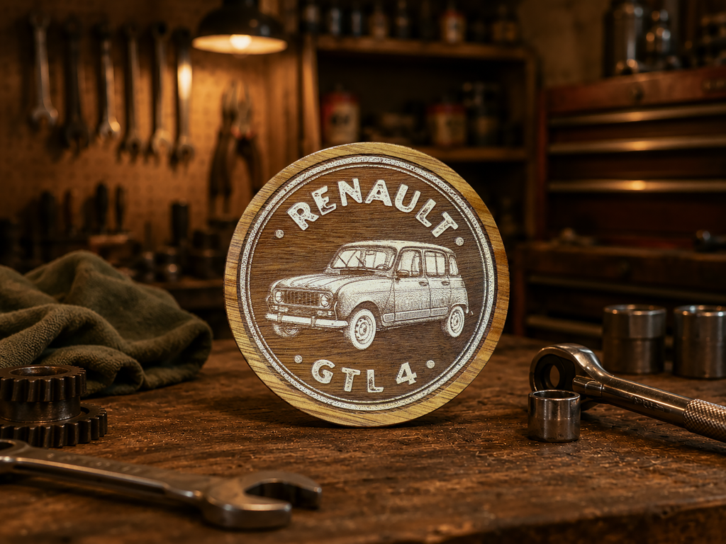 Renault GTL 4 Old-Timer Coaster Set