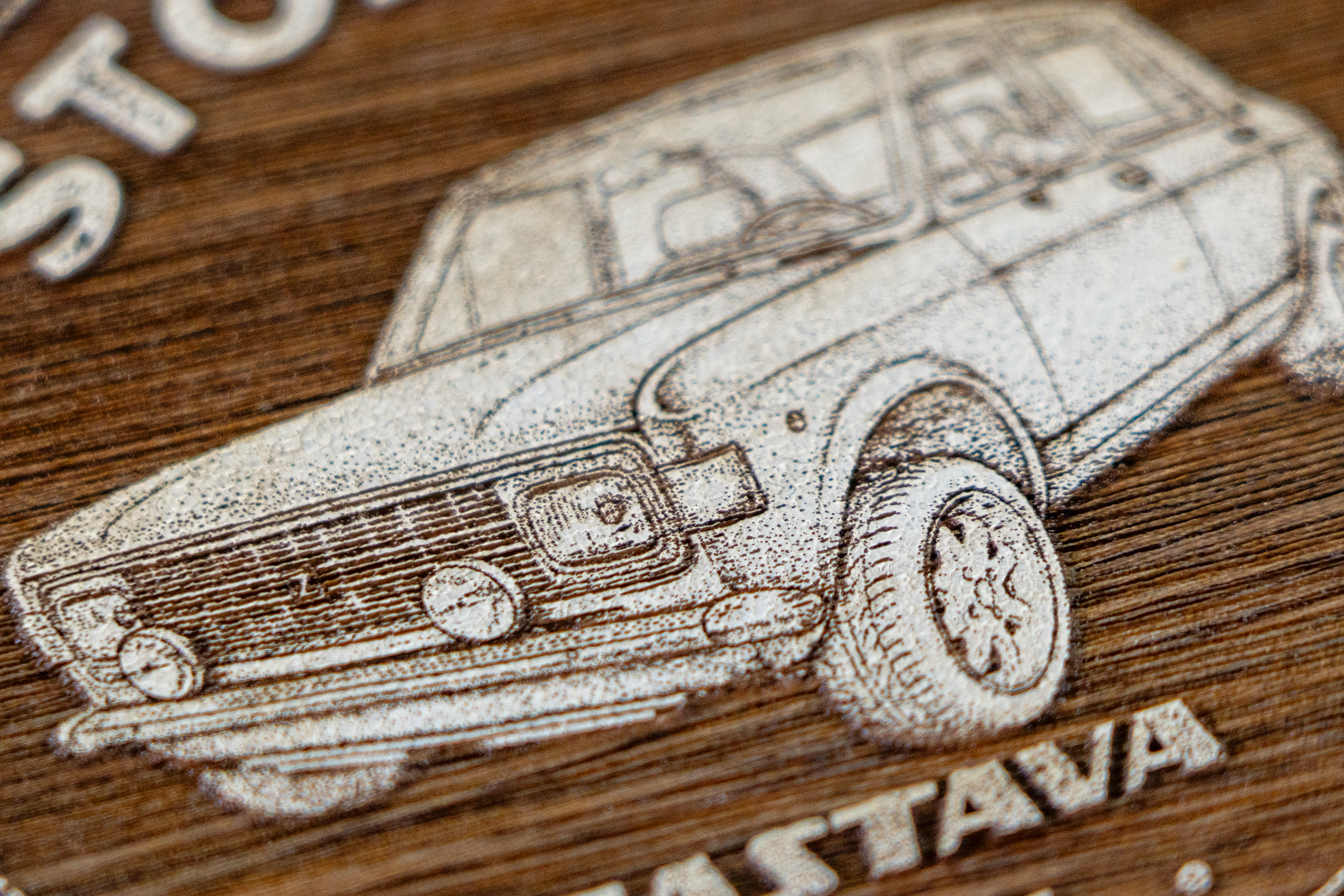 Stojadin Old-Timer Coaster Set