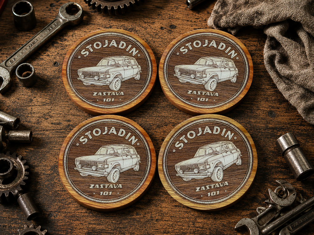 Stojadin Old-Timer Coaster Set